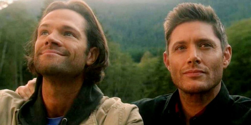 jared padalecki as sam winchester and jensen ackles as dean in supernatural 1