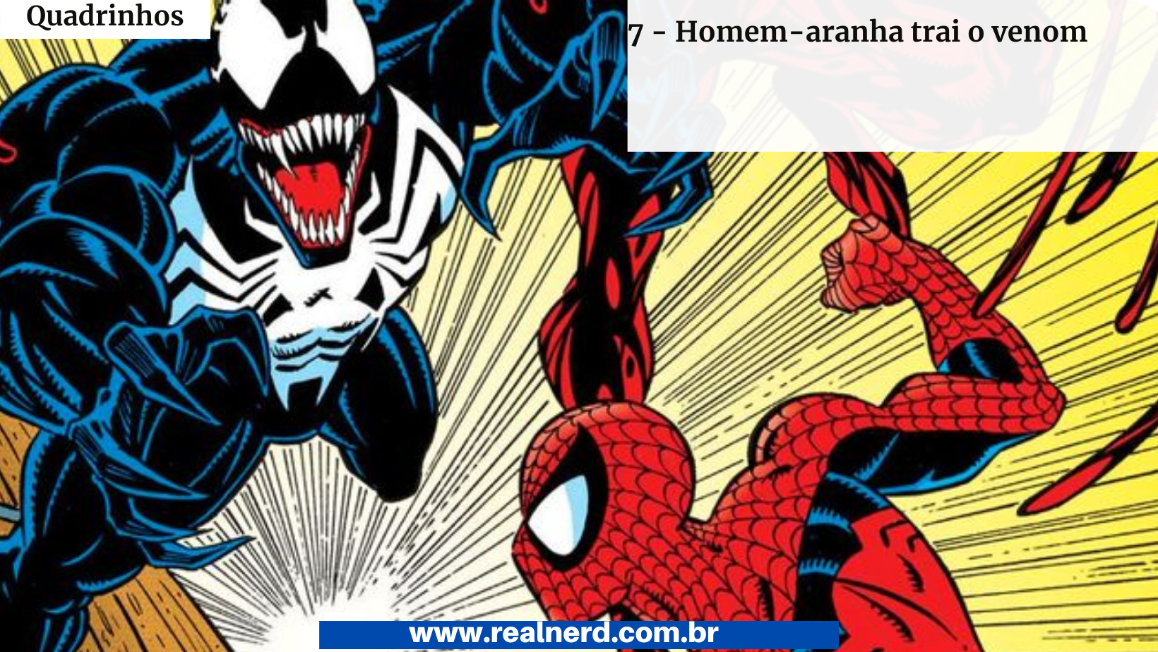 As 7 traições mais devastadoras dos quadrinhos do Homem-Aranha 7 - Homem-aranha trai o venom